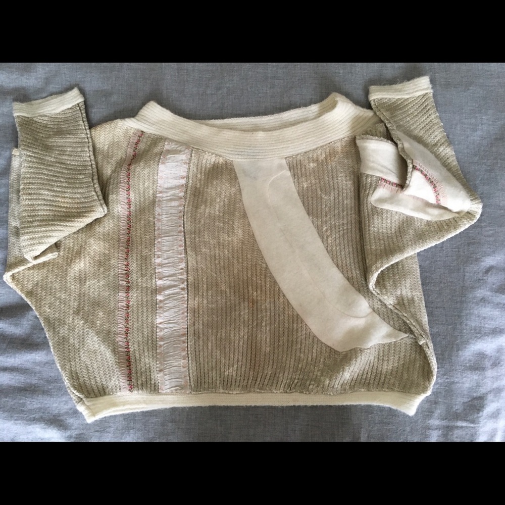 Custo Barcelona Unique Crop Top Sweater